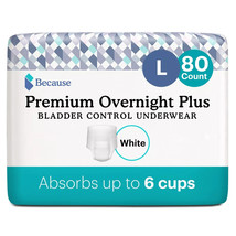 Because Overnight Absorbency Pull Ups - Adult Disposable Open Bag 59 count - $54.99