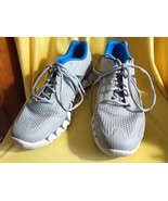 REEBOK Men&#39;s Zig Pulse Running Athletic Shoes Gray &amp; Blue/Size 8 1/2 - $470.41 MXN