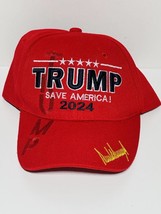 Donald TRUMP 2024 Take America Back Save America Embroidered Maga Red Hat Cap - £9.89 GBP