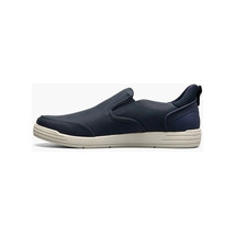 Nunn Bush KORE City Walk EZ Moc Toe Slip-On Shoes Navy Multi 85118-492 image 7