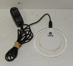 U-YOUSE Wireless Charging Pad YU1097 Clear With white - $8.88