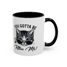 Cool Cat Coffee Mug  Perfect Gift for Cat Lovers, Coffee Enthusiasts Cute kitten - $20.79+