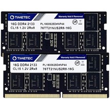 Timetec 32GB KIT(2x16GB) DDR4 SODIMM for Intel NUC KIT/ Mini PC/ HTPC/ N... - £116.25 GBP