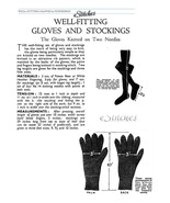 WWII Thigh High Stockings Ribbed &amp; Matching Gloves - 3 Knit patterns (PD... - £2.94 GBP