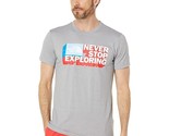 The North Face Americana Tri-Blend Short Sleeve Tee in TNF Grey Heather-... - £16.41 GBP