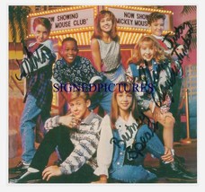 The Mickey Mouse Club Cast Britney Spears Aguilera Justin Timberlake + Signed Rp - £15.68 GBP