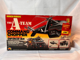 1983 Ljn Rough Riders A-Team Command Chopper W/ Motorized Enforcer Van O... - $178.15
