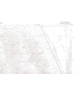 Mina NW, Nevada 1967 Vintage USGS Topo Map 7.5 Quadrangle Topographic - $23.99