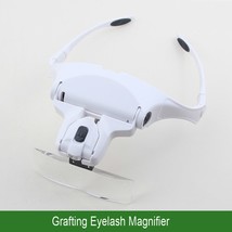 Grafting eyelash magnifying gl with light Eyelash amplifier headlight Eyelash sp - £54.18 GBP