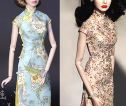 1:6 Chinese Cheongsam Only for 1/6 Scale Doll / Art / Decoration - $98.68+