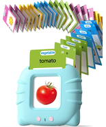 Talking Flash Cards for Toddlers 1 2 3 4 Year Olds, Montessori Language ... - $13.11