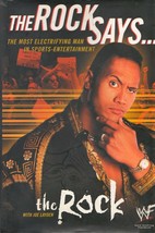 2000 The Rock Says... Hardcover Book {205} - $12.46