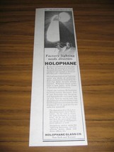 1925 Print Ad Holophane Industrial Lighting for Factories New York &amp; Toronto - £8.60 GBP