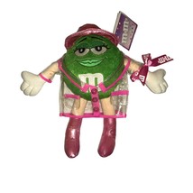 Green Female M&amp;M Candy Plush Doll - £18.20 GBP