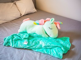 Play Pillow Unicorn Soft Stuffed animal Plushy toy - $39.50