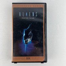 Aliens VHS Video Tape Widescreen Digitally THX Mastered Edition Hard Keep Case - £11.73 GBP