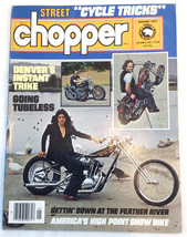 Street Chopper Magazine January 1977~Kawasaki KZ 1000, Low Rider Trike, Tubeless - £8.84 GBP