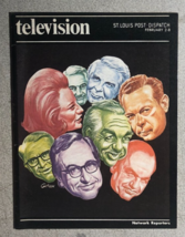 TV MAGAZINE St Louis (MO) Post-Dispatch February 2, 1975 network reporte... - $15.83