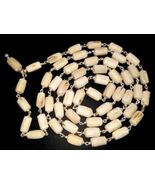 Tulsi Cilindrico Perline Mala IN Argento - 54+1 Perline - $241.37 CAD