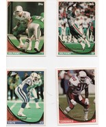 Topps 1994 Football cards lot of 14 VF/NM  varios players and teams - $6.82 CAD