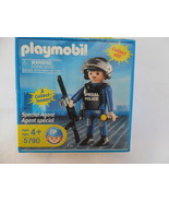 PLAYMOBIL SPECIAL AGENT FIGURE #5790 UNOPENED BOX - £7.15 GBP