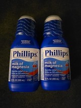2 Pc Phillips Genuine Milk of Magnesia - Wild Cherry 12 fl oz (BN18) - $25.05