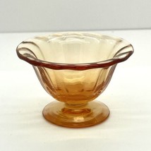 Fostoria 2374 Amber Glass Nut Cup Circa 1928 - 1940 - £3.89 GBP