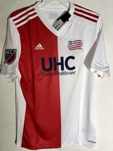 Adidas Youth MLS Jersey New England Revolution Team White Alt sz L - $8.41