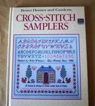 Cross-Stitch Samplers, Better Homes &amp; Gardens HC Book, Patterns, Instruc... - $5.00