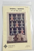 Overall Bunnies 41&#39;&#39;x 56&#39;&#39; Bay Quilt Fs-133 Designed By Kay Murphy - £6.87 GBP