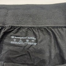 Champion QM4415 Women's Black Cotton Jersey Shorts Size 4X (48×8) image 3