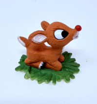 Round 2 Rudolph The Red Nosed Reindeer 2011 Baby Newborn Toy Figure - $183.80 MXN