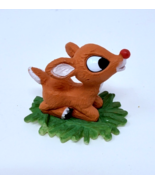Round 2 Rudolph The Red Nosed Reindeer 2011 Baby Newborn Toy Figure - $184.28 MXN