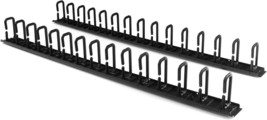 StarTech CMVER40UD Vertical Server Cable Organizer with D-Ring Hooks Rac... - $107.90