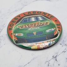 Bobby Labonte Number 18 Interstate Batteries Pontiac Grand Prix Pinback Button - £7.78 GBP