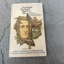 The Night Thoreau Spent In Jail Play Drama Paperback Book Jerome Lawrence 1973 - £9.53 GBP