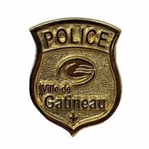 Ville De Gatineau Quebec Canada Police Dept Law Enforcement Enamel Lapel Hat Pin - £11.72 GBP