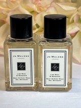 2 X Jo Malone Lime Basil &amp; Mandarin Body Hand Wash Gel = 1oz 30ml NWOB Free Ship - £9.51 GBP