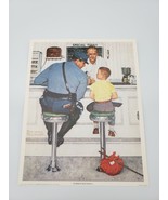 NORMAN ROCKWELL &quot;The Runaway&quot; Lithograph print 7.5 by 9.5, 1972, Donald ... - $22.98 CAD