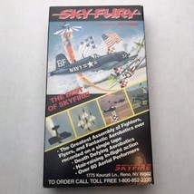 SKY FURY The Best Of Skyfire VHS Video Fighter Plane Aerobatics Air Show Vintage - £7.97 GBP