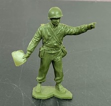 Marx Gallant Men Conley Wright Toy Soldier Army Military Men Character V... - £27.06 GBP