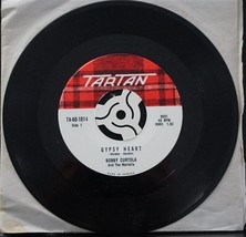BOBBY CURTOLA Gypsy Heart Tartan 7&quot; Single Canada 7&quot; Single Early NM- - £14.96 GBP