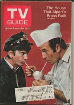 ORIGINAL Vintage Nov 18 1968 TV Guide Good Guys Bob Denver Herb Edelman - £31.19 GBP
