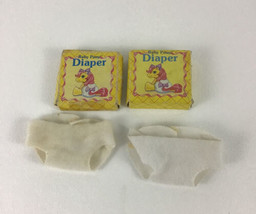My Little Pony Cloth Diapers Lot Baby Pony Diaper Original Box Vintage 1... - $23.71