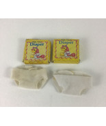 My Little Pony Cloth Diapers Lot Baby Pony Diaper Original Box Vintage 1... - £18.65 GBP