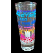 Puerto Vallarta Mexico Shot Glass 4 Stages of Tequila Drinking Tequilero - £10.40 GBP