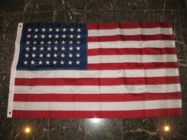 3X5 Embroidered Sewn Historic Usa 48 Stars Old Glory Nylon Flag 3&#39;X5&#39; - £23.88 GBP