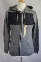 Urban Pipeline Young Men&#39;s Hooded Full Zip Sweater size S New - £18.15 GBP