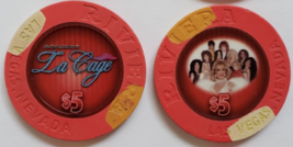 Norbert Aleman&#39;s La Cage $5 RIVIERA Hotel Las Vegas Casino Chip - $19.95