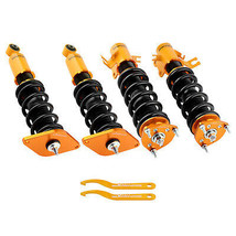 Front &amp; Rear Coilover Adjustable Height Lowering Kit For Nissan Sentra B15 00-06 - £201.72 GBP